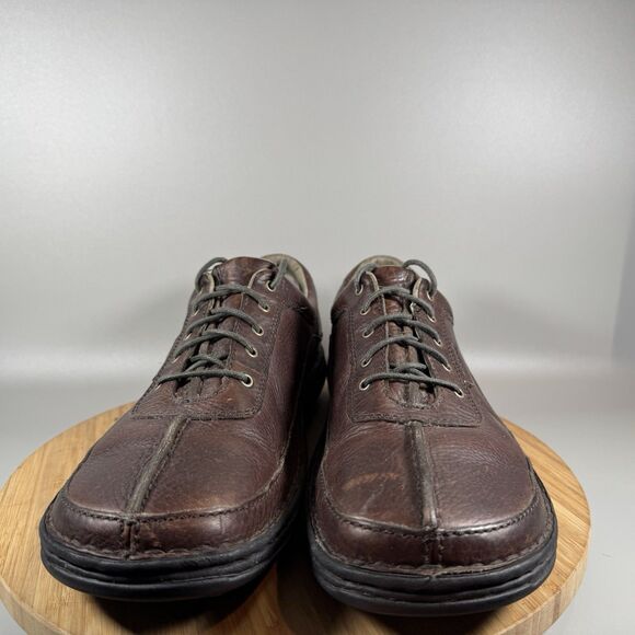 S Merrell Sojourn Redwood Men's Size 13 M Shoes Brown Leather Split Toe - Picture 2 of 8